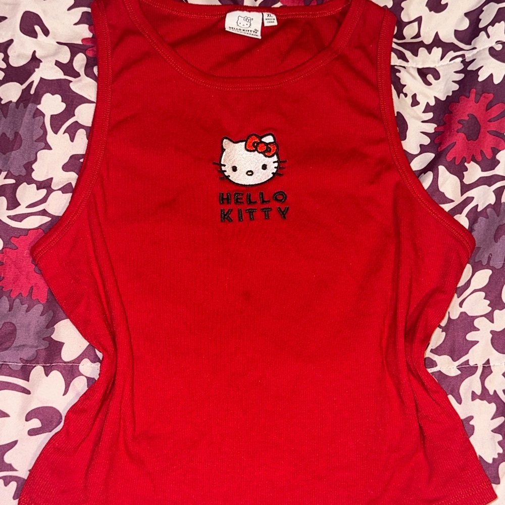 Red Hello Kitty x Aero Tank Top